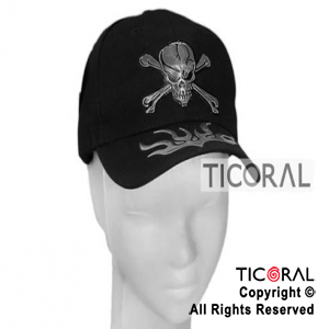 SOMBRERO VISERA CALAVERAS PIRATA HS4046-2 x 1